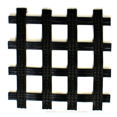 ราคาดี ผนัง PVC ที่เคลือบด้วยผ้า Biaxial Polyester Geogrid สําหรับพื้นฐานถนน ออนไลน์