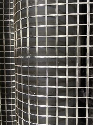 Goede prijs. Versterkende Glasvezelrooster Asfalt Glasvezel Geogrid 120Kn Voorkomt Scheuren in Wegdek online