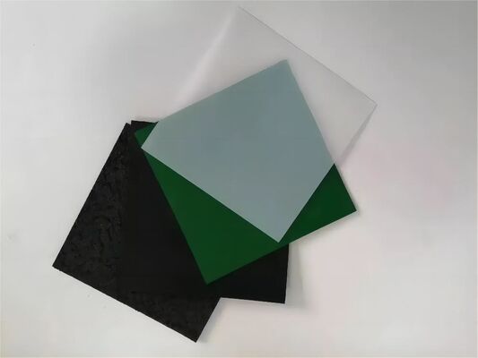 سعر جيد قوة عالية 1.5 ملم صافية البولي إيثيلين عالي الكثافة Geomembrane Liner مقاومة الأشعة فوق البنفسجية للغطاء القمامة الانترنت