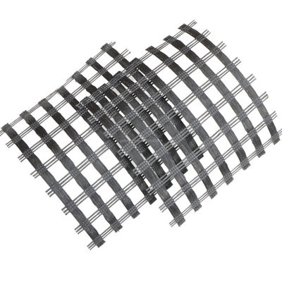 Good price Weather Resistant 120kn Fiberglass Geogrid For Civil Engineering Soil Reinforcement Solution online