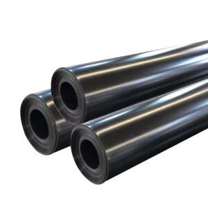 Bom preço. Geomembrana de HDPE lisa ou texturizada 1 mm 2 mm 1,5 mm Antienvelhecimento de alta densidade on-line