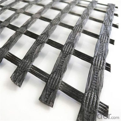 Asphalt Coated Fiberglass Geogrid 50 50 Highways Expressways Reinforce Asphalt  Surfaces Reduce Cracking