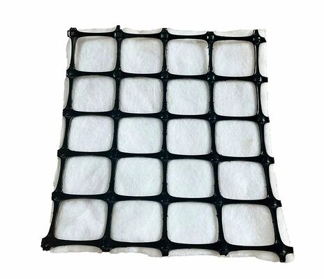 Good price PP Geogrid Thermal Bond Geotextile Composite Geogrid Reinforces Subgrades  Isolation Gravel Layer For Highway online