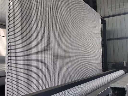 Goede prijs. Geocomposite 100-100 KN/M Glasvezel Raster Mesh Thermische binding 150g/m2 Niet-geweven stoffen Door lijmwegbouw online