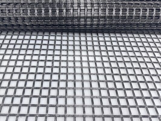 좋은 가격 Asphalt Paving Reinforcement  Fiberglass Geogrid Bitumen Coated Prevent Cracking 온라인으로