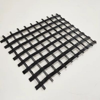 Un buon prezzo. Uniaxial Biaxial Grid Aperture Size 50.8mm Coated Sbr Reinforcement Polyester Geogrid Road Paving Weak Ground in linea