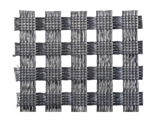 Un buen precio. Warp Knitted Grid Mesh Size 50.8mm Polyester Biaxial Geogrid Base Reinforcement Of Unpaved And Paved Roads en línea