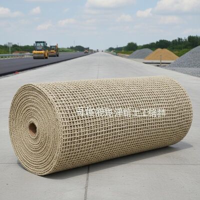 ราคาดี ตาข่าย Geogrid โพลีเอสเตอร์แบบยั่งยืน เสริมฐานรากในการก่อสร้างทางหลวง ออนไลน์