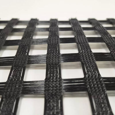 Goede prijs. Wegconstructie Polyester Geogrid Mesh Kettinggebreide Geogrid Voor Asfaltverharding online