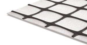 Good price Anti Cracking Composite Geogrid Mesh Bitumen Coating For Soft Soil Reinforcement online