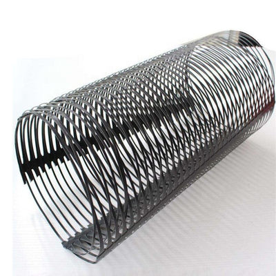 Good price 65KN/M Plastic HDPE Uniaxial Geogrid Black Color For Retaining Wall online