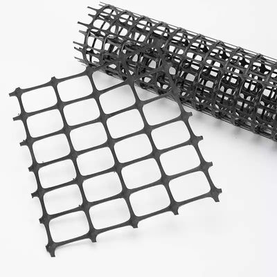 Good price Soft Soil Reinforcement Biaxial Plastic Geogrid 30kN/m For Road Construction online