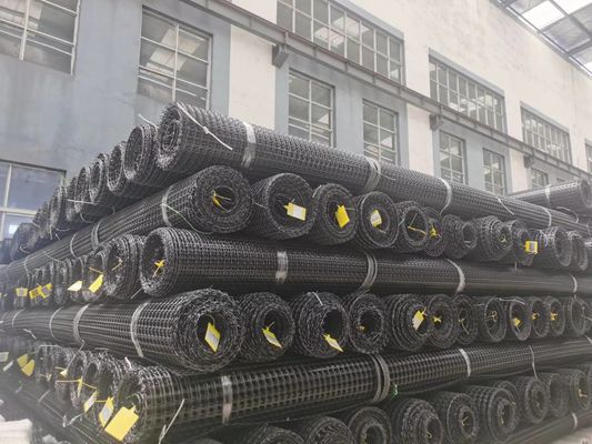 Good price OEM Polypropylene Plastic Biaxial Geogrid for Base And Soil Reinforcement online
