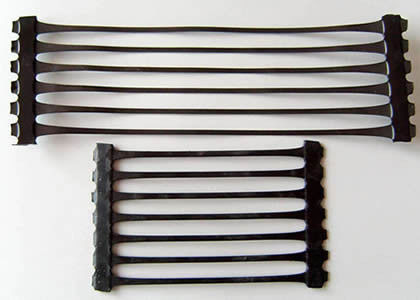 Good price High Tensile HDPE Plastic Geogrid Reinforcement For Soil Stabilization Slope Protection online