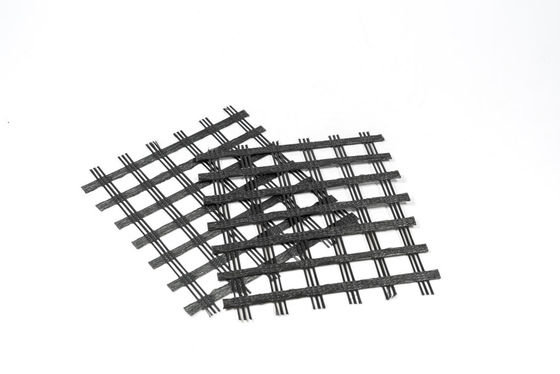 Good price 100-30 Kn/m Coating SBR  Polyester Geogrid   PET Uniaxial Reinforced Soil  Retaining Wall  Expressway online