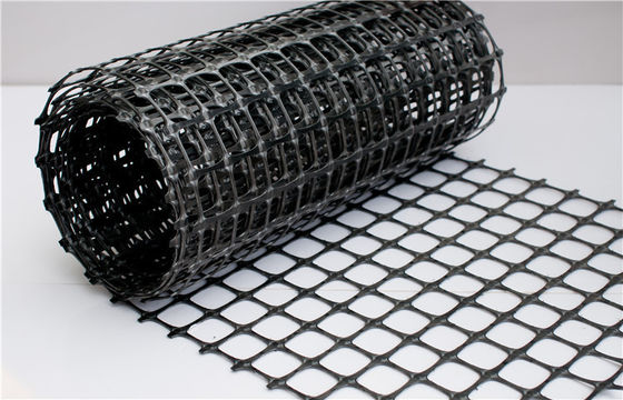 Good price 30kN Biaxial PP Geogrid For Driveway And Railway Highway Road Construction River Bank Protection online