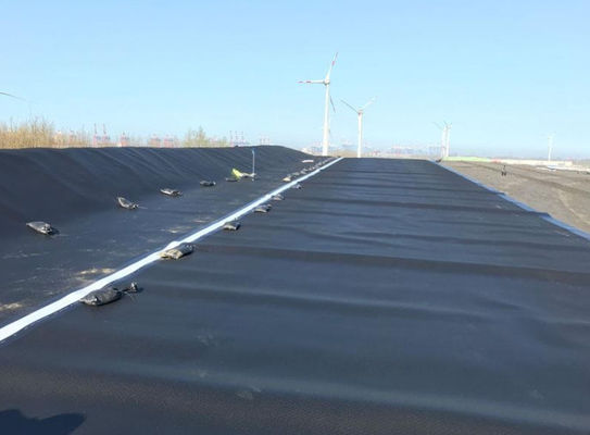 Good price Plastic Black Pond Liner HDPE Geo Membrane For Water Reservoir Mining Landfill online