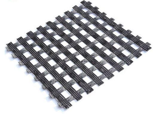 ราคาดี 200-200KN/M Bi-Axial Grid Polyester Geogrid แผ่นพื้นดินอ่อนที่ผสมผสาน ออนไลน์