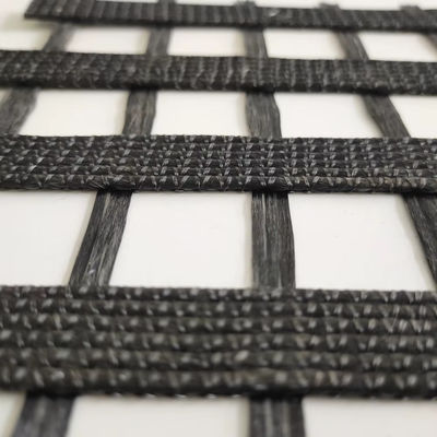 Good price 250 KN/m Reinforce Polyester Uniaxial Geogrid Dam And Slope River Bank Embankment Stabilization online