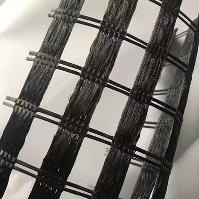 Ein guter Preis. SBR Beschichtet 100-300KN/M Einsachsige Polyester Geogrid stabilisieren Dämmen Steigungswand Online