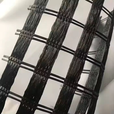Dobra cena. SBR powlekany 100-300KN/M Uniaxial Polyester Geogrids Stabilizacja nabrzeży ściana oporowa w Internecie