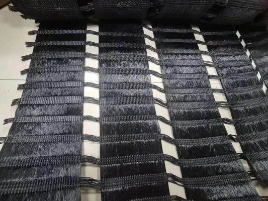 Good price High Strength Uniaxial Polyester Geogrid 50.8x50.8mm For Soil Reinforcement online