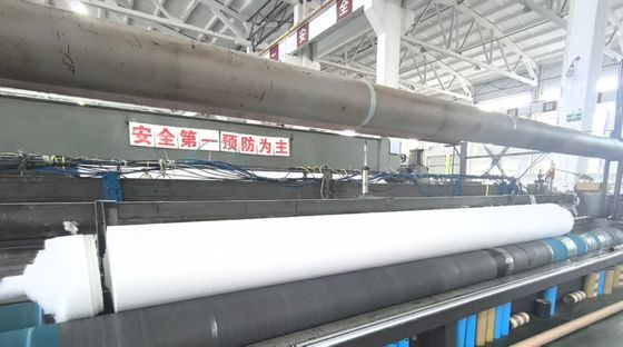 Good price Pure PP 400g  Nonwoven Geotextile Separation Layer Subgrade And Aggregate Base For Road Construction online