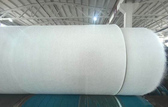 Good price High Pesrmeability 300g PP Nonwoven Geotextile Drainage Fabric Road Pavement Separates subsoil aggregate layers online