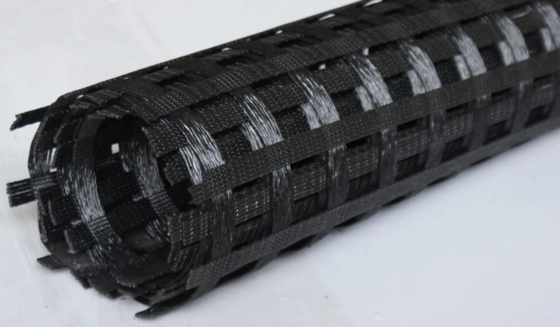 Good price Road Construction Pet 100-30 Kn/M Uniaxial Polyester Geogrid Slope Reinforcement Solutions online