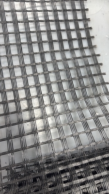 Civil Engineering Fiberglass Geogrid Basalt Reinforcing For Base Stabilization Asphalt Pavement Reinforcement
