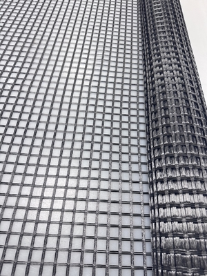 Fiberglass Reinforcement Geogrid Coated With Elastomeric Polymer For Basal Construction