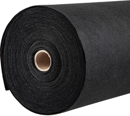 Good price Black Separation And Stabilization Polyester Nonwoven Geotextile For Highways Railways And Airport Runways  online