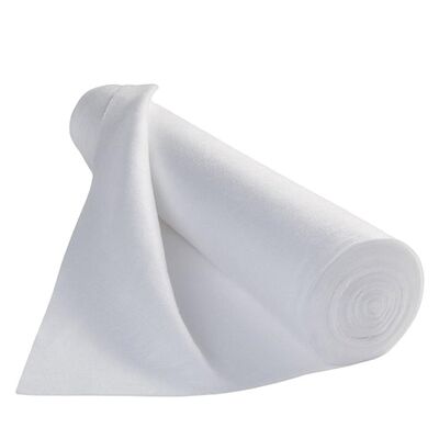 Un buen precio. Poliéster resistente a los rayos UV PET no tejido Geotextil Control de la erosión Revestimiento de pendiente Estabilización del lecho de las vías férreas en línea