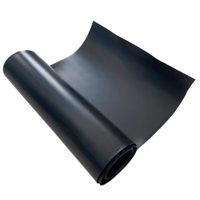 Harga yang bagus Kekuatan Tarik Tinggi Permeabilitas Rendah 1mm 40Mil Instalasi Pengolahan Air Limbah HDPE Geomembrana Water Lagoons on line