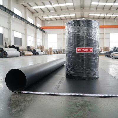 Harga yang bagus 3M Lebar Terowongan Anti Seepage HDPE Geomembrane on line