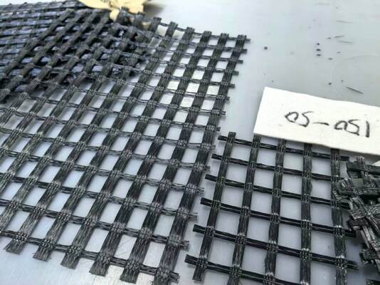 Good price Long-term Stability and Resistance to Creep Woven Polyester Geogrid Engineered for Durable Ground Reinforcement Solutions online