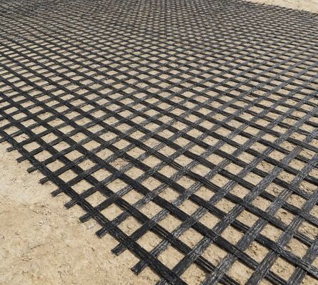 Un bon prix. Largeur de rouleau de 1 à 6 mètres Geogrid innovant en fibre de verre conçu pour améliorer l'intégrité structurelle et réduire les coûts de maintenance en ligne